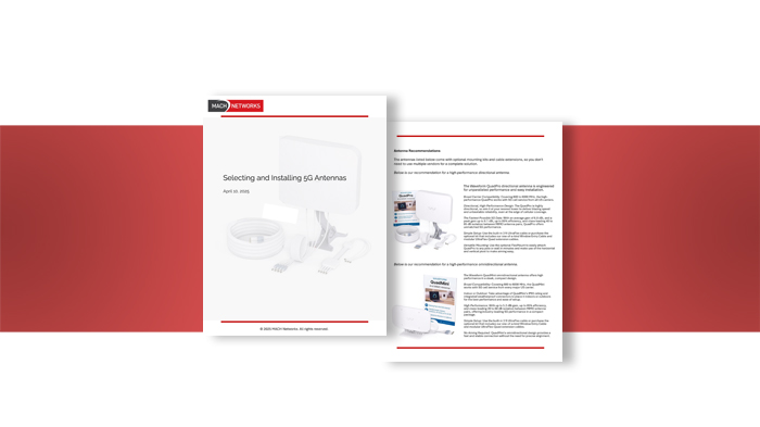 Selecting and Installing 5G Antennas